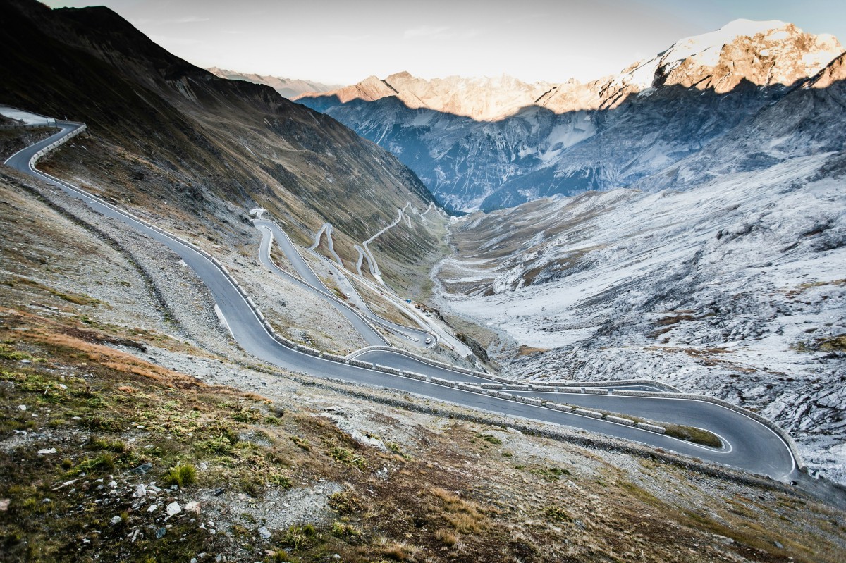 Passo dello Stelvio in Moto o Bicicletta