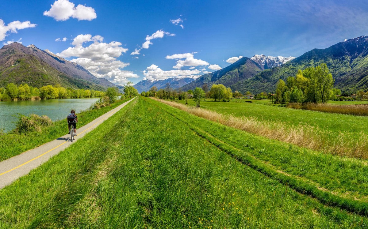 Sentiero Valtellina in Bicicletta